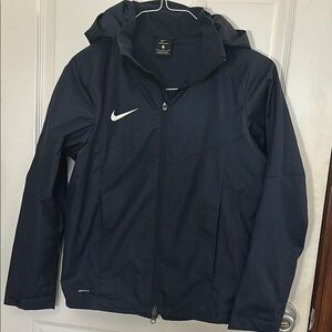 Nike Shield large, casual, wind, rain jacket with removable hood